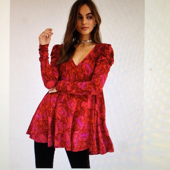 Hello Lover print tunic by free people - Picture 9 of 9